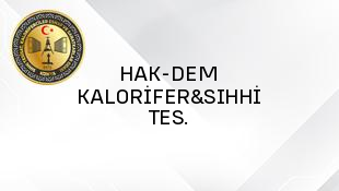 HAK-DEM KALORİFER&SIHHİ TES.